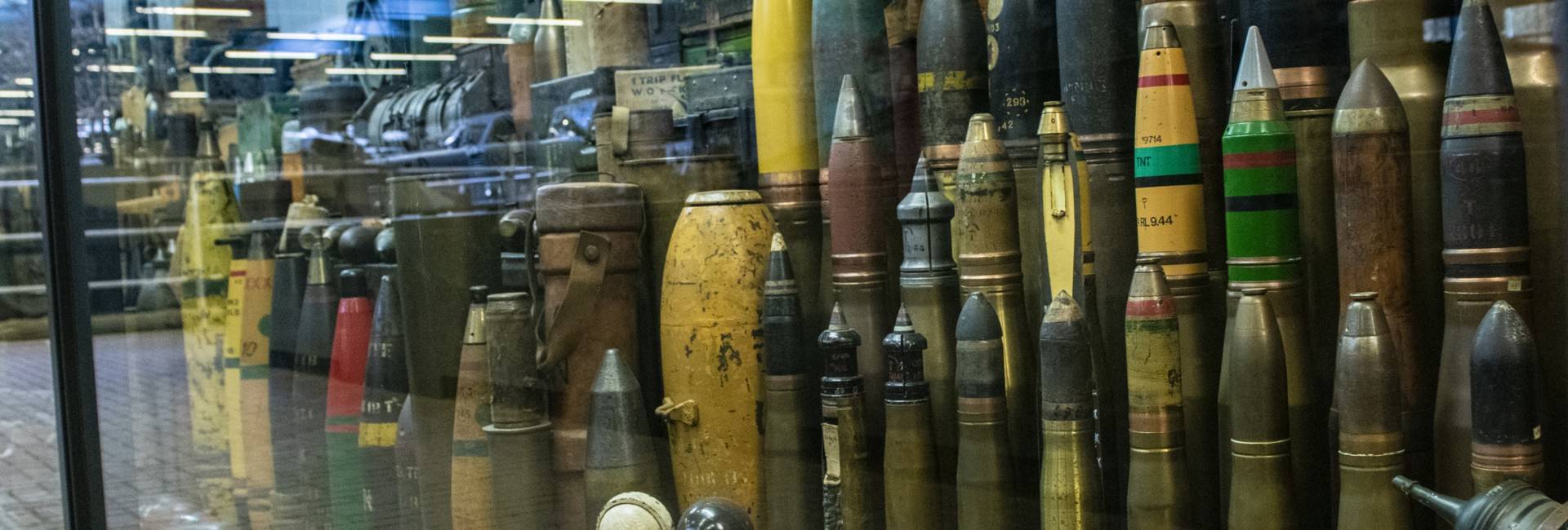 oorlogsmuseum - 1000 bommen en granaten