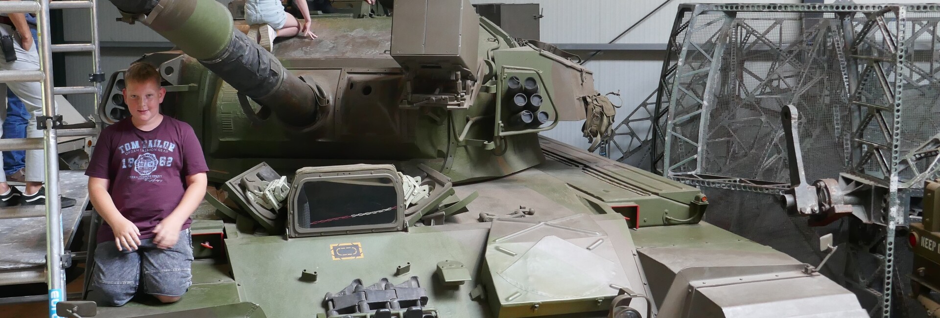 oorlogsmuseum - Tankopenstelling