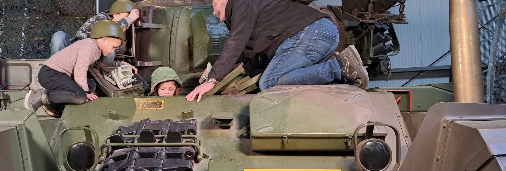 oorlogsmuseum - Frühlingsferien im Kriegsmuseum