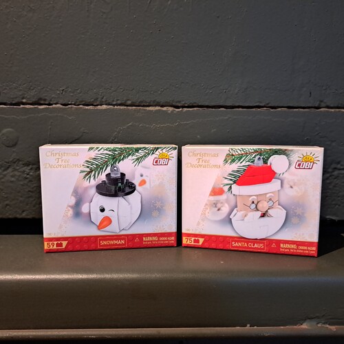 Cobi-Weihnachtsornament-Bauset