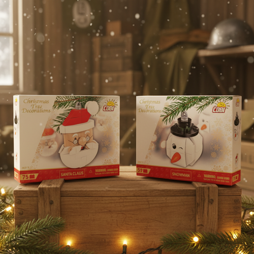 Cobi-Weihnachtsornament-Bauset