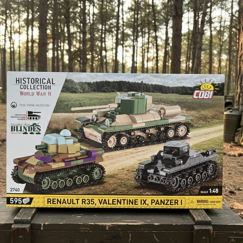 COBI Renault R35, Valentine IX, Panzer I